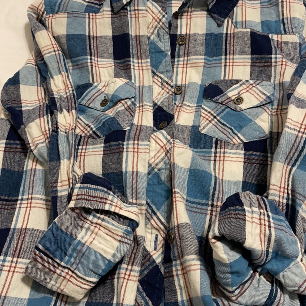 Plaid button down - Picture 3 of 4